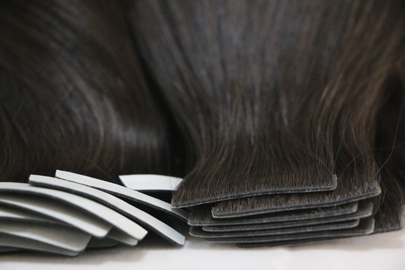 2023 higher density invisible tape hair extensions