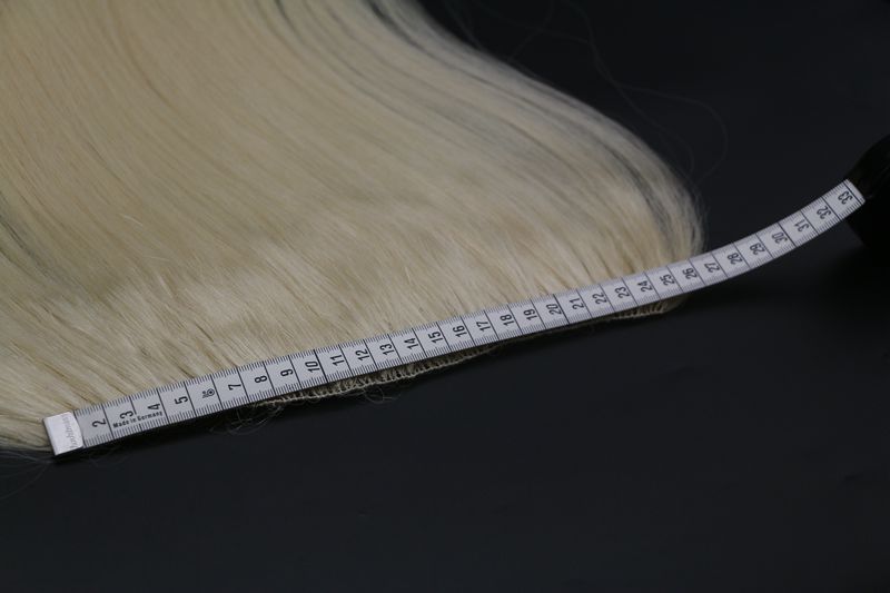 Blonde Feather Weft Hair Extensions Wholesaler