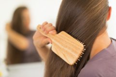 How To Brush Hair Extensions (Dry)